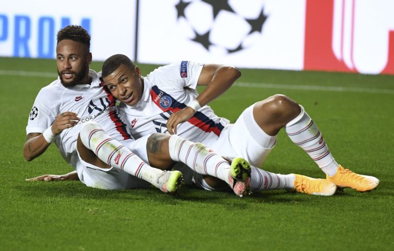 Neymar, Kylian Mbappé, Atalanta, PSG, Liga majstrov