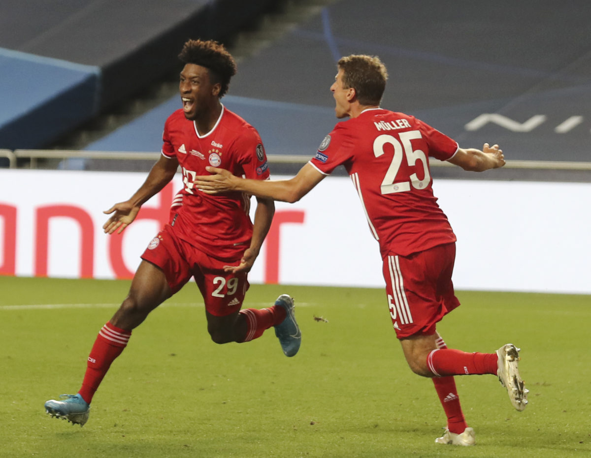 Kingsley Coman, Thomas Mueller