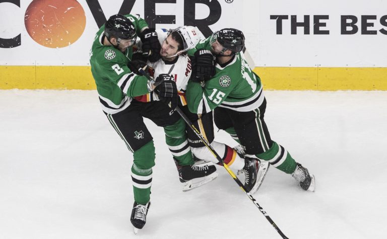 Sean Monahan, Jamie Oleksiak, Blake Comeau, Dallas Stars, Calgary Flames, NHL
