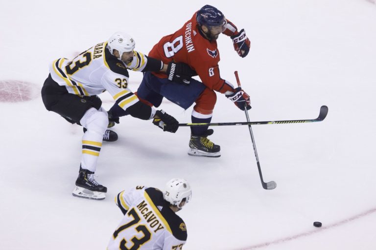 Zdeno Chára, Alexander Ovečkin, NHL, Boston Bruins, Washington Capitals