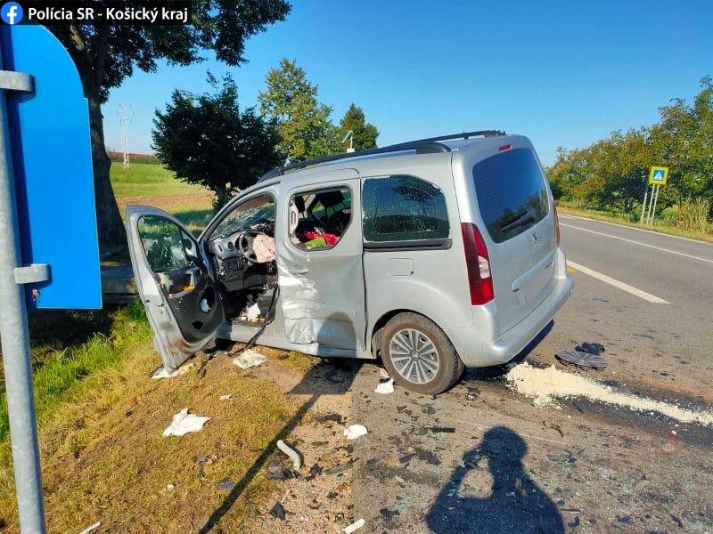 Zrážka, Peugeot, BMW, Fekišovce