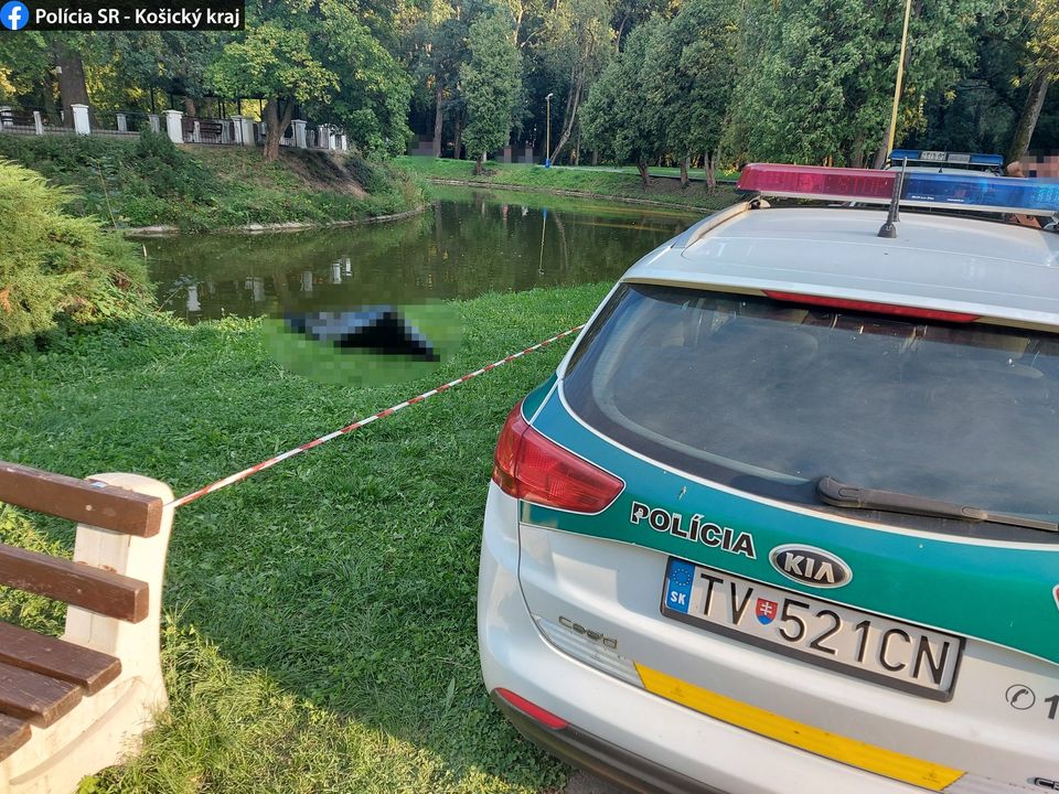Mŕtva žena, utopenie, Trebišov
