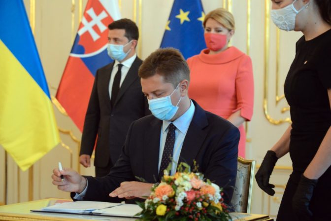 Zuzana Čaputová, Volodymyr Zelensky