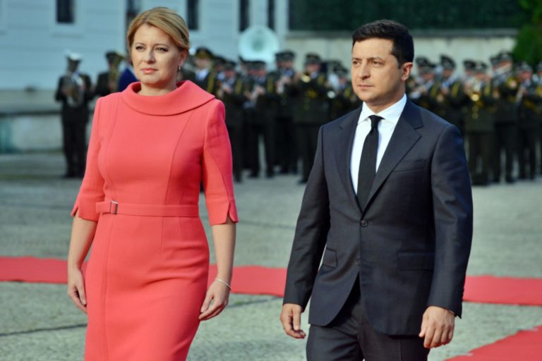 Zuzana Čaputová, Volodymyr Zelensky