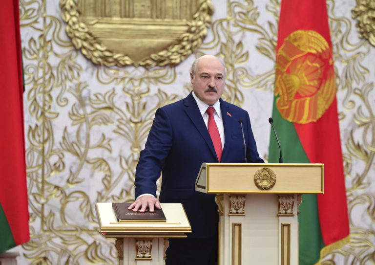 Inaugurácia Alexandra Lukašenka