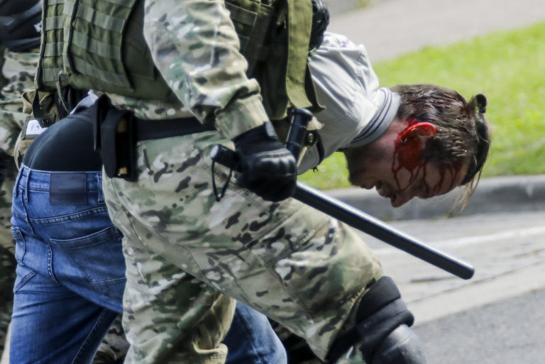 Protesty v Bielorusku