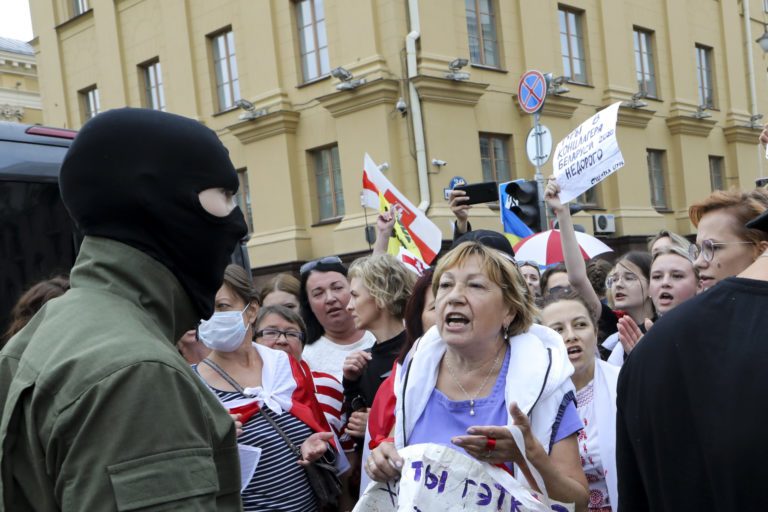 Protesty v Bielorusku
