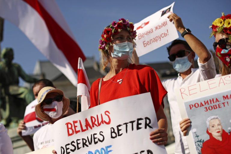 Protesty v Bielorusku