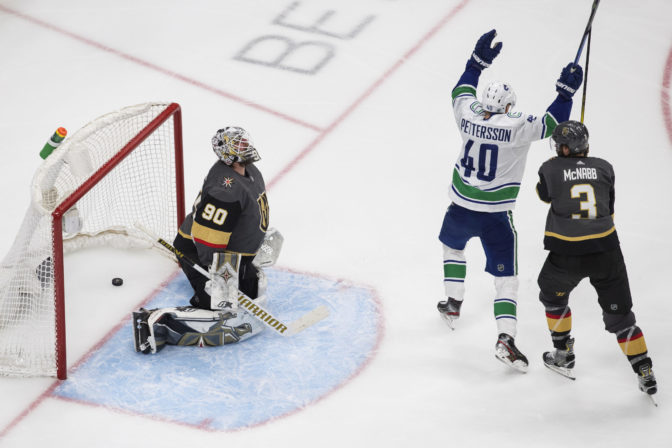 Canucks Golden Knights Hockey