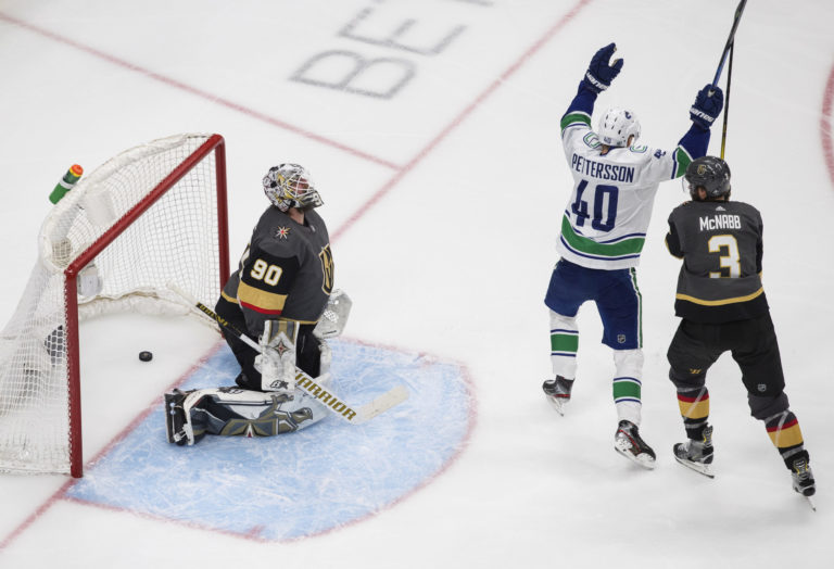 Canucks Golden Knights Hockey