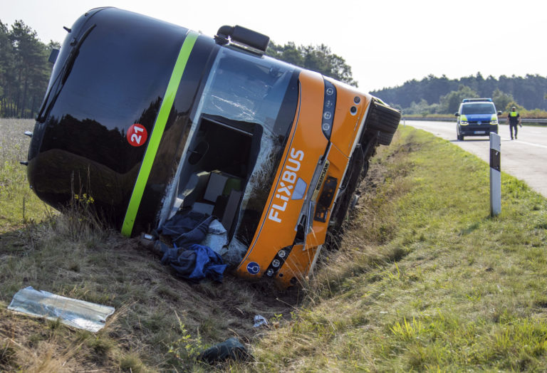Havaria autobusu