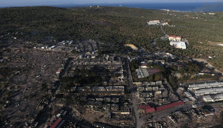 Tábor Moria, Lesbos, Grécko