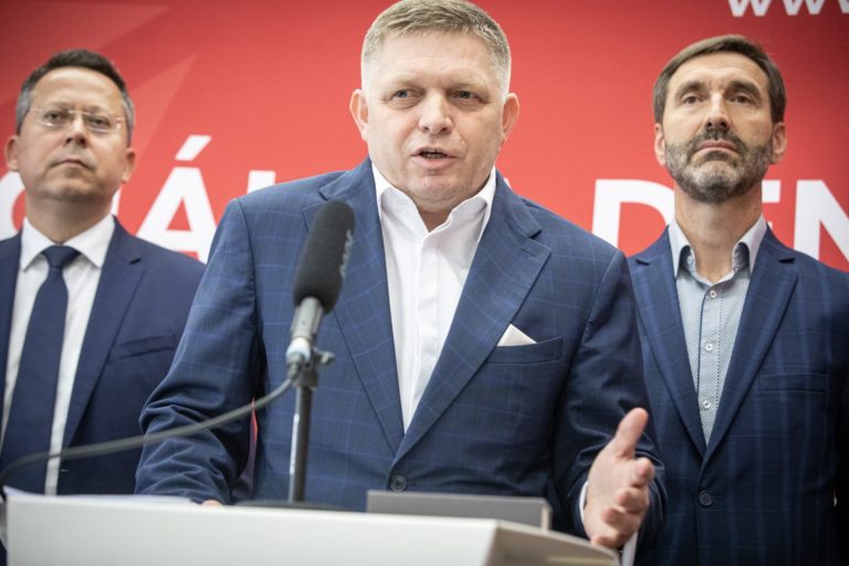 Robert Fico, Ladislav Kamenický, Juraj Blanár