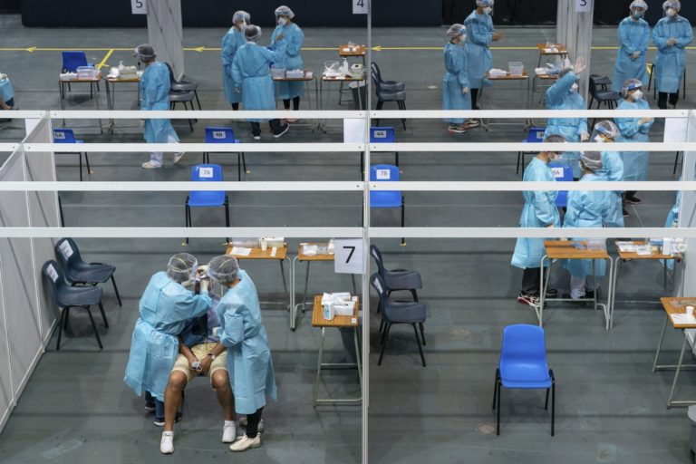 Koronavírus, test