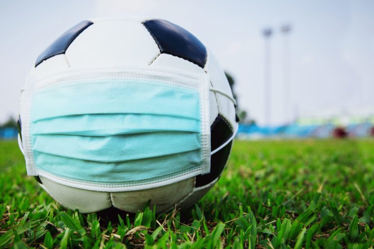 Lopta, koronavírus, futbal