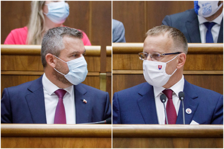 Peter Pellegrini, Boris Kollár