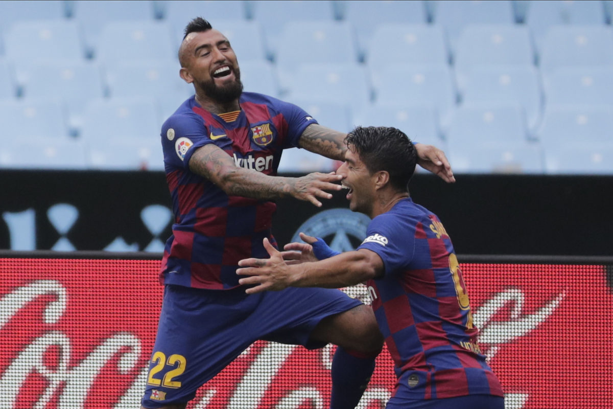 Arturo Vidal, Luis Suárez