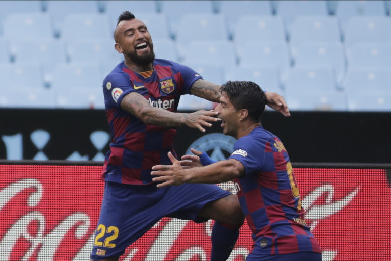 Arturo Vidal, Luis Suárez