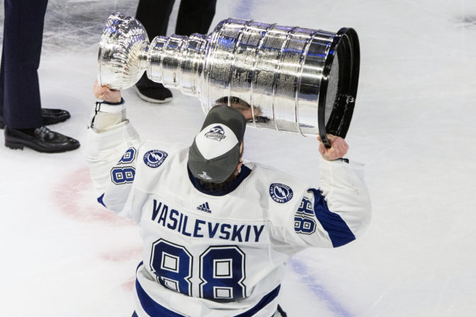 Finále NHL - 6. zápas (Dallas Stars – Tampa Bay Lightning), Andrej Vasilevskij