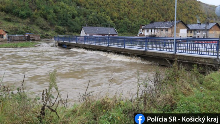Silné dažde, Slovensko, povodne