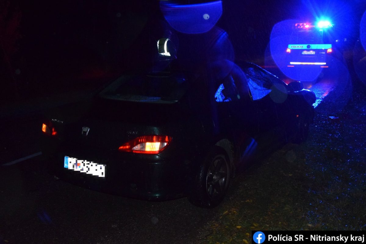 Dopravná nehoda, zrážka auta s chodcom