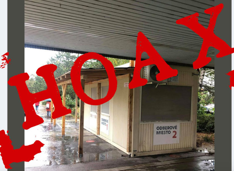 Koronavírus, polícia, hoax