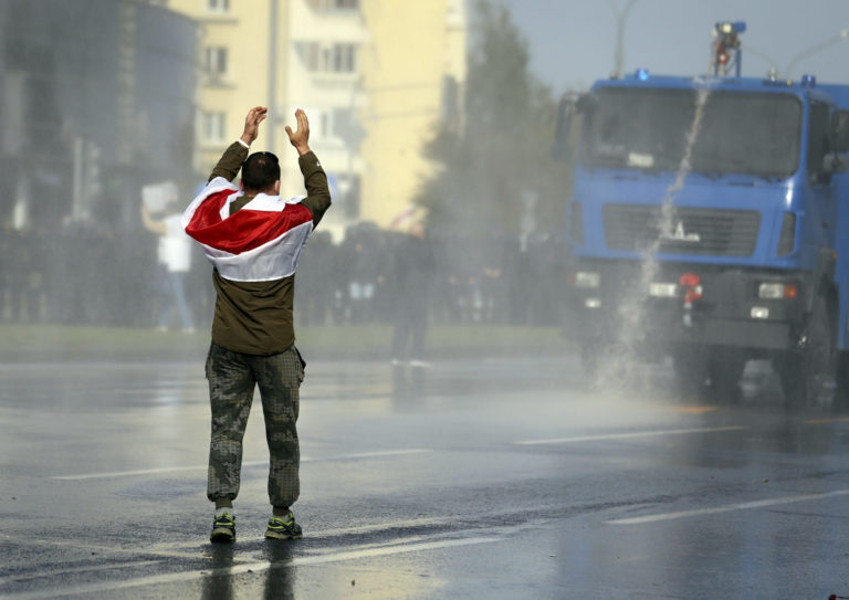 Protesty v Bielorusku