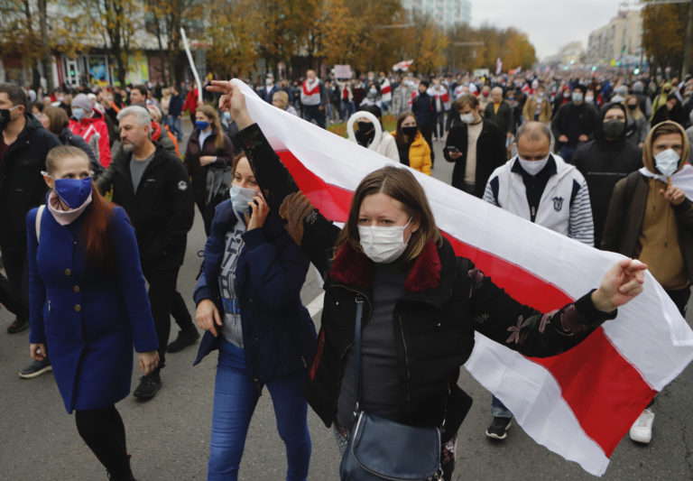 Protesty v Bielorusku