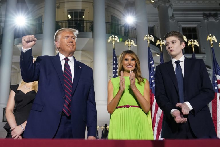 Donald Trump, Melania Trump, Barron Trump