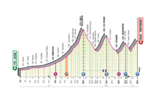 Giro d'Italia 2020 - 20. etapa (Alba - Sestriere), profil