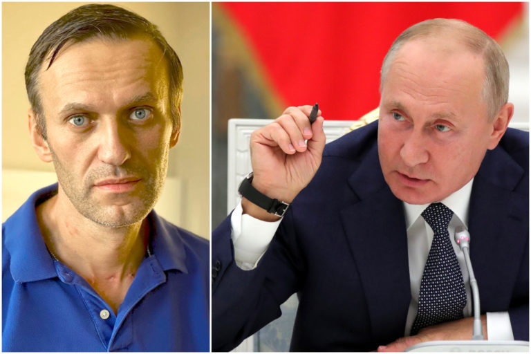 Vladimir Putin, Alexej Navaľnyj