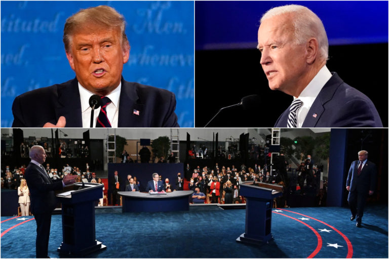 Donald Trump, Joe Biden