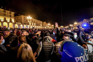 Koronavírus, protesty v Taliansku