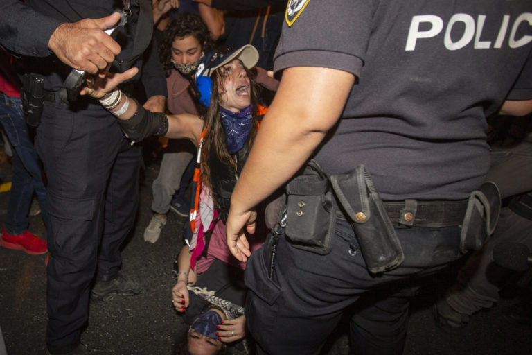 demonstrácie izrael
