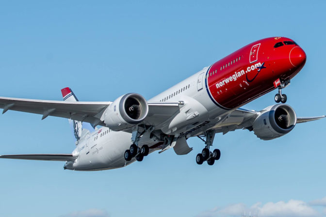 Lietadlo, Norwegian Air Shuttle