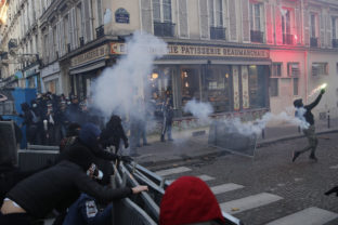 Francúzsko, demonštrácia, protest