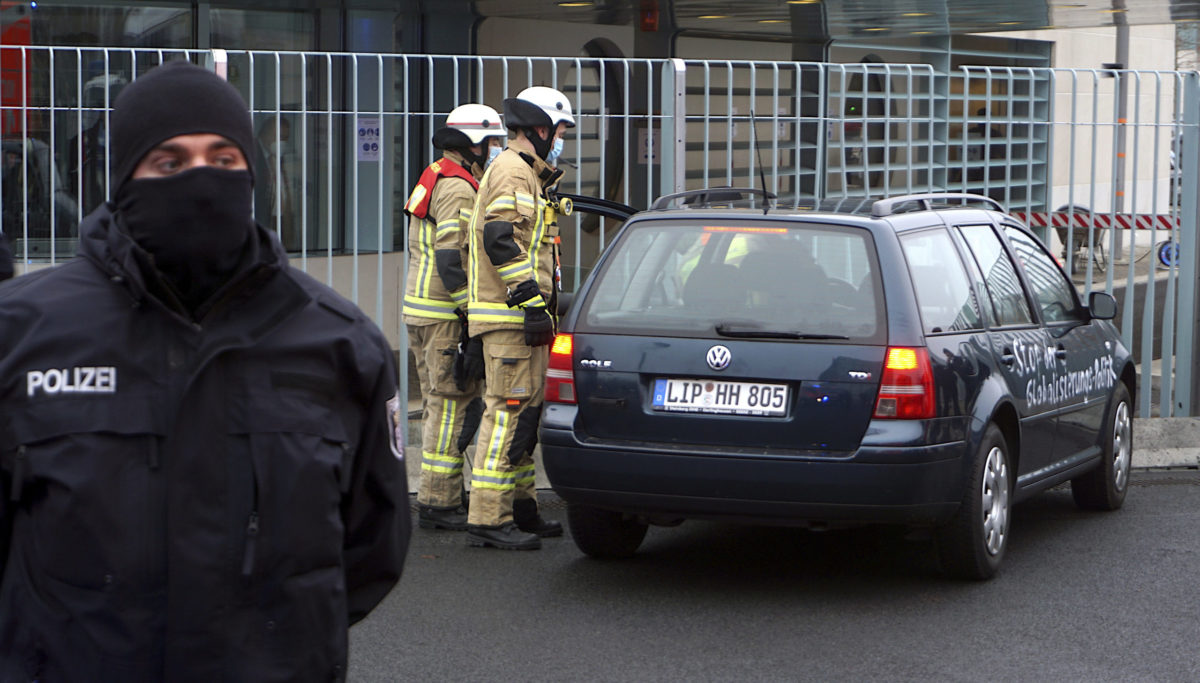Germany Chancellery Chrash