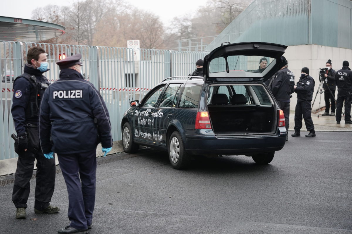 Germany Chancellery Crash