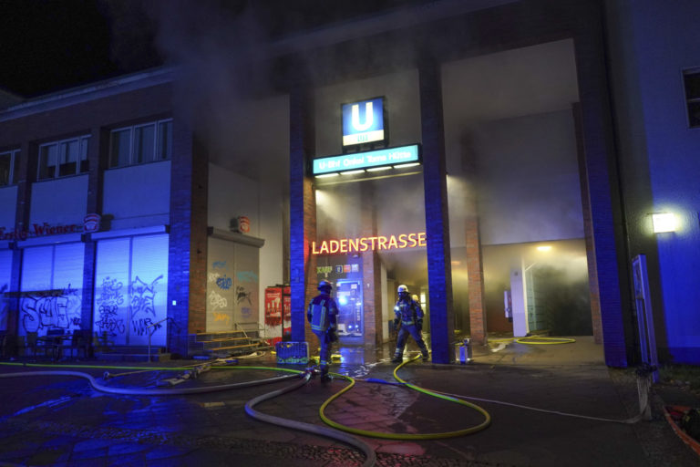 Germany Subway Station Fire