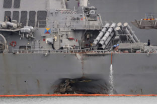 Japan Navy Ship Collision