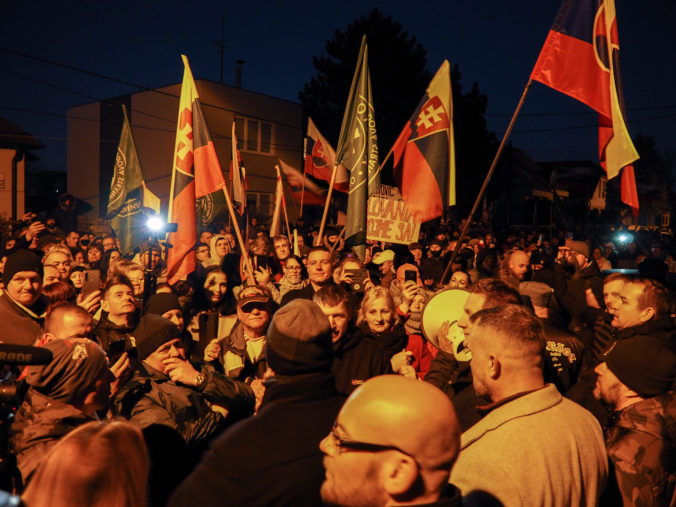 PROTEST: Proti vláde Igora Matoviča v Trnave