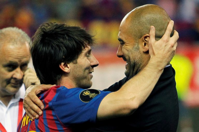 Lionel Messi, Pep Guardiola