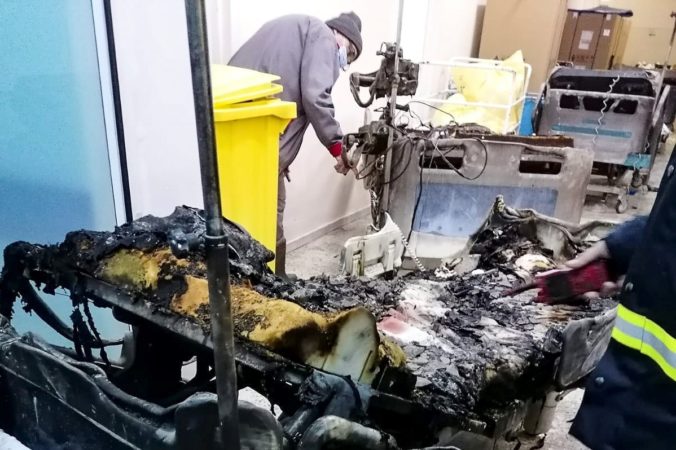 Požiar v rumunskej nemocnici