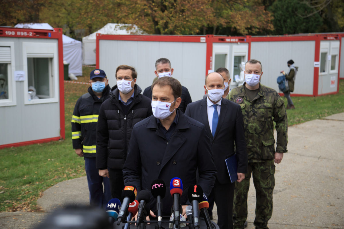 VLÁDA: Zhodnotenie prvého dňa celoplošného testovania