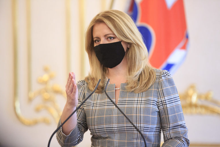 PREZIDENTKA: Prijatie predsedu vlády SR