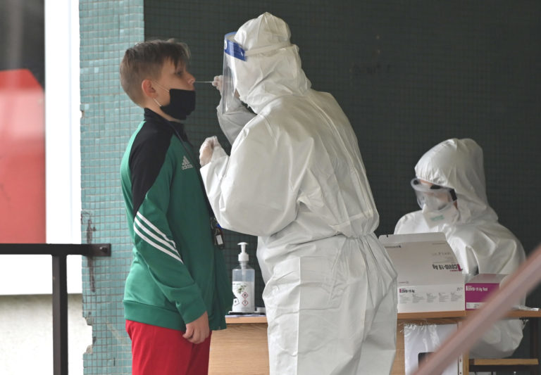 Testovanie, koronavírus, antigénový test