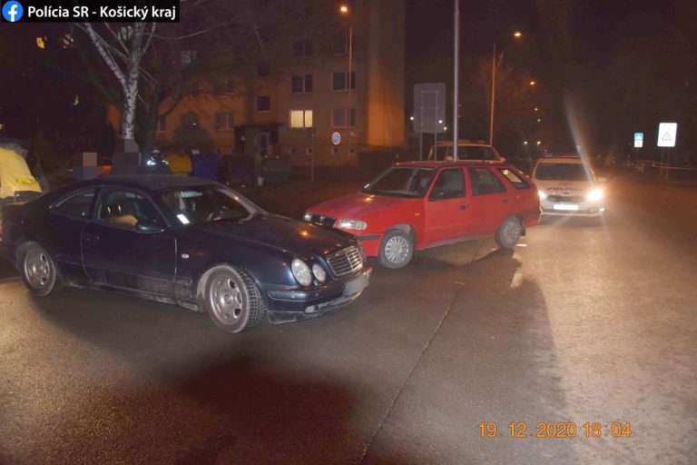 Dopravná nehoda, alkohol za volantom