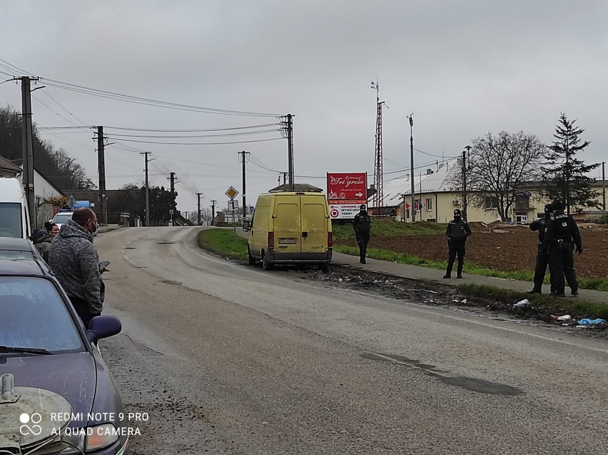 Polícia, kontrola karantény