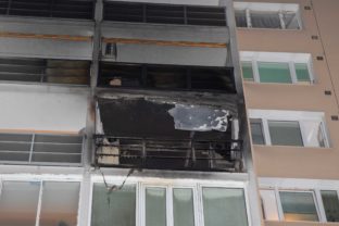 Výbuch plynu a požiar bytu v Košiciach