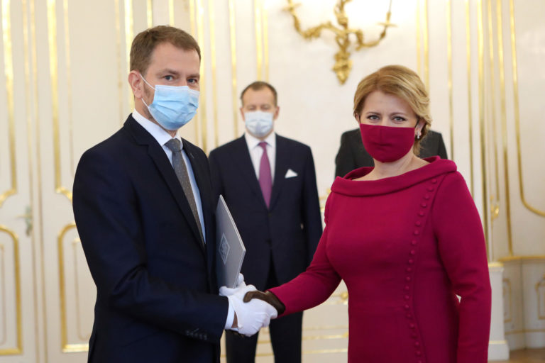 PREZIDENTKA: Vymenovala novú vládu SR